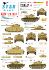 Star Decals 72-A1024 German tanks in Italy # 4. PzKpfw III and IV. 1/72
